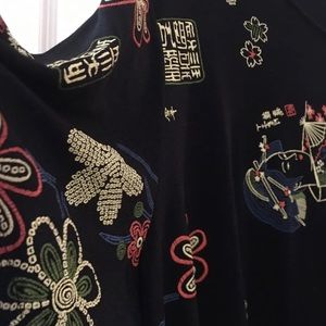 Lovely Size 3X Bentley Plus Shirt Pretty Prints Roomy Beautiful Top!